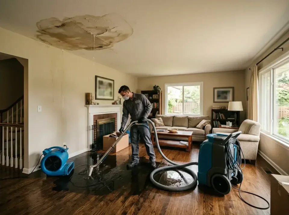 attic-pipe-burst-ceiling-drip-008 — frequently asked questions, Water Damage Restoration & Carpet Care in Amsterdam, NY